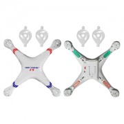 Z-9 White Drone body top and bottom