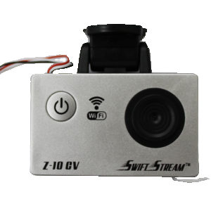 Z-10 Silver/Black WIFI Camera – Rectangular-shaped Style
